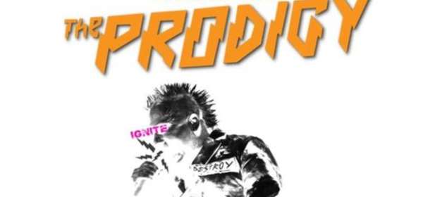 Poster advertising the band Flint Fire a tribute to the Prodigy