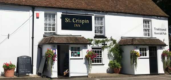 Front entrance to pub