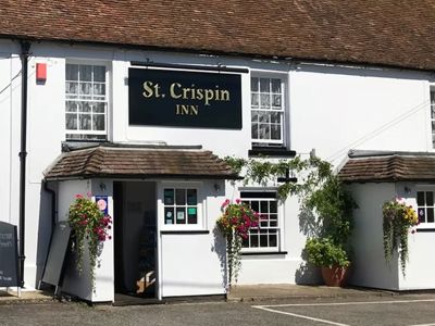 Front entrance to pub