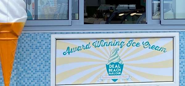 Deal Beach Parlour serving window