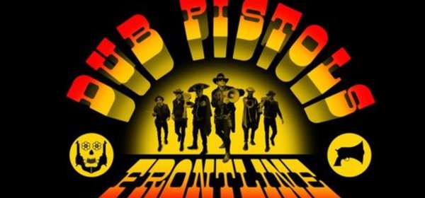 Poster advertising the band Dub Pistols
