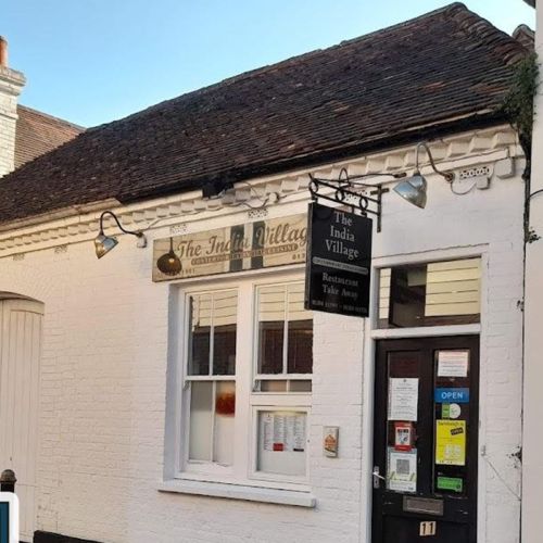 The exterior of The India Village