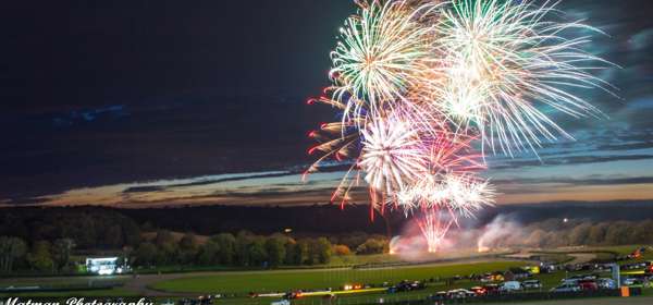 Fireworks at Lydden Hill Race Track.
