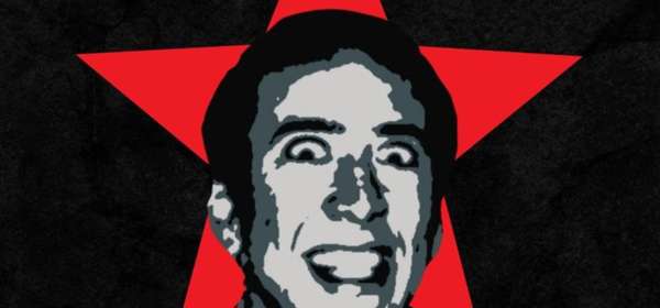 Poster for Nic Cage Rage Against the Machine tribute band