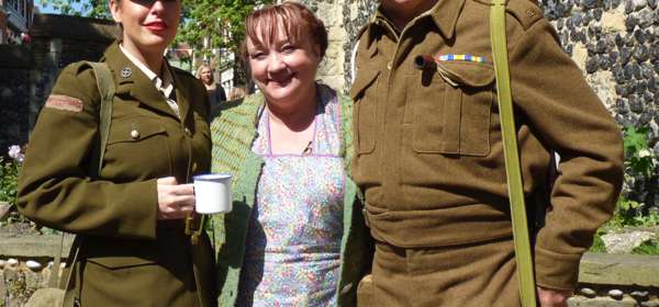 1940s festival, White Cliffs Country, Kent