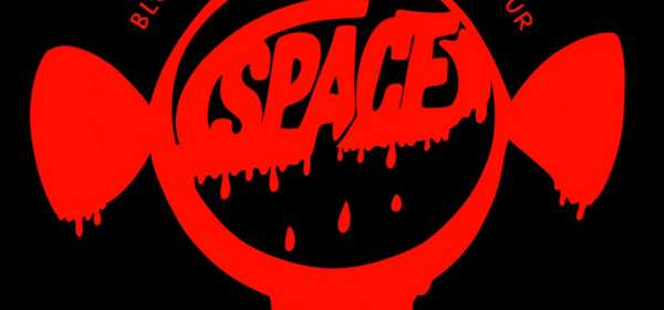 Advertising poster for Space - Blood and Bubble Gum LP Tour