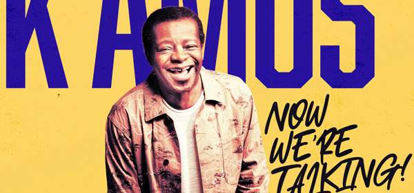 Poster advertising Stephen K Amos at the Astor