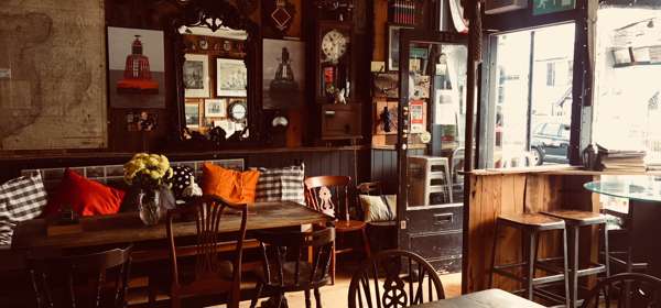 Interior of the nautically decorated The Freed Man