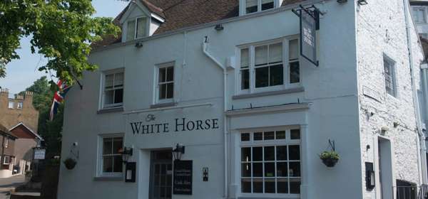 Exterior of The White Horse 