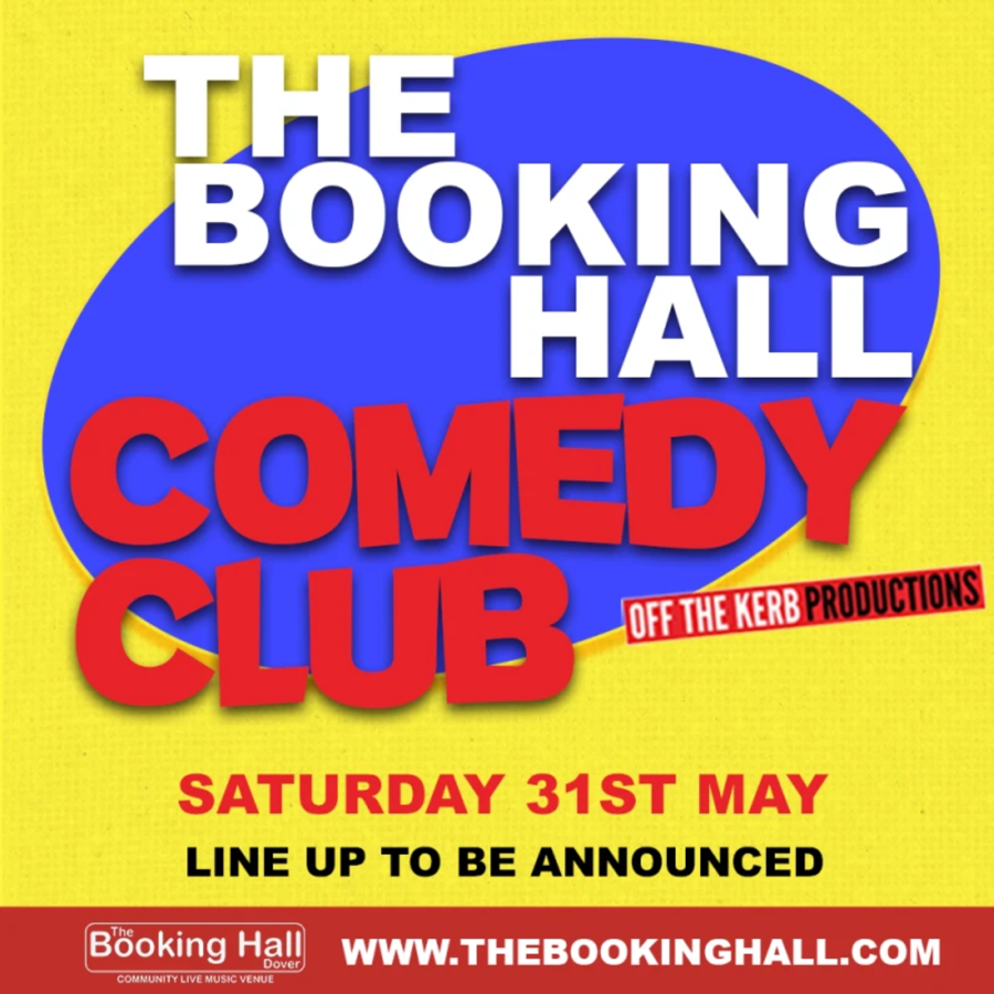Poster for The Booking Hall Comedy Club