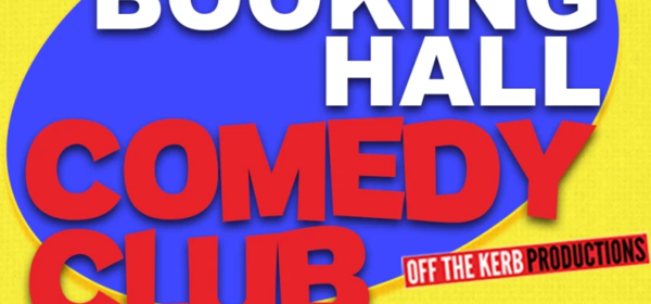 Poster for The Booking Hall Comedy Club